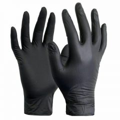 Powder-free nitrile gloves